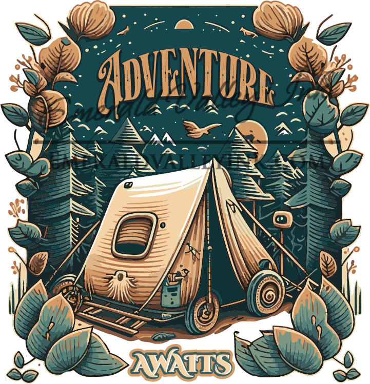 Camping Shirt - Adventure Awaits