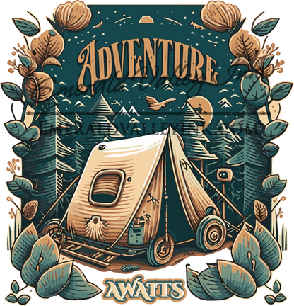 Camping Shirt - Adventure Awaits