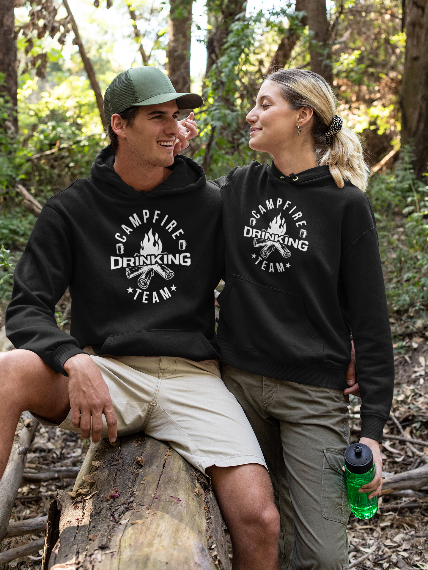 Camping Shirt - Campfire Drinking Team