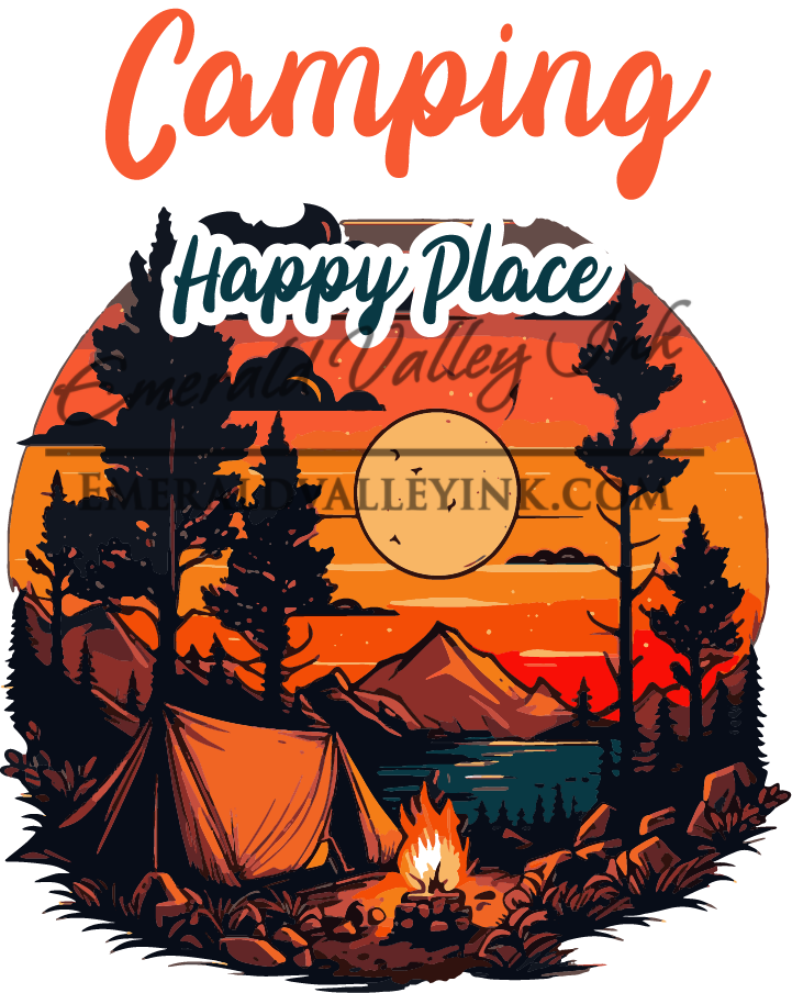 Camping Shirt - Camping is my Happy Place