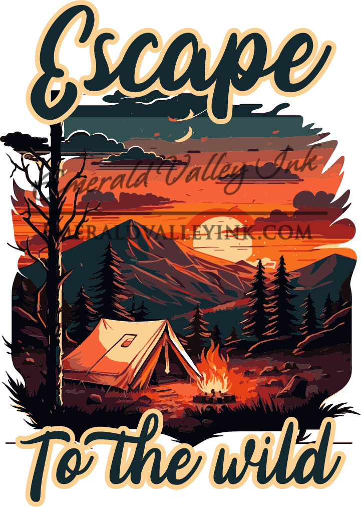 Camping Shirt -  Escape the Wild