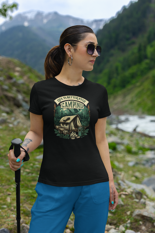Camping Shirt - Life is Better with Camping