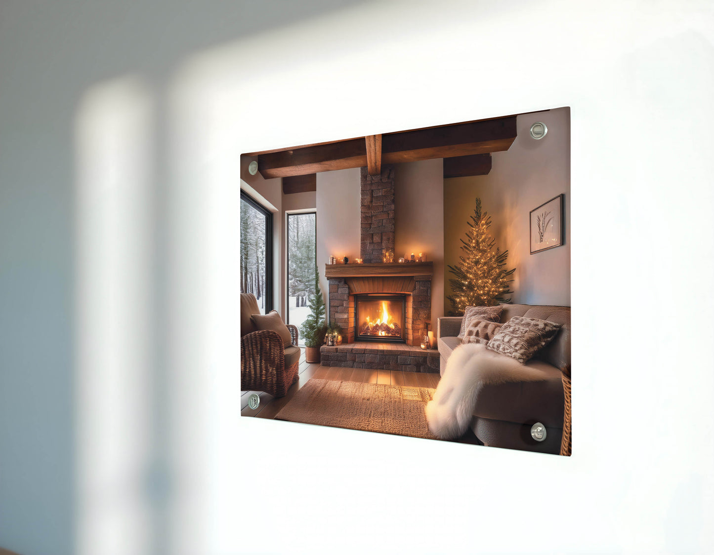 Glowing Embers- Enchanted Fireside Glow