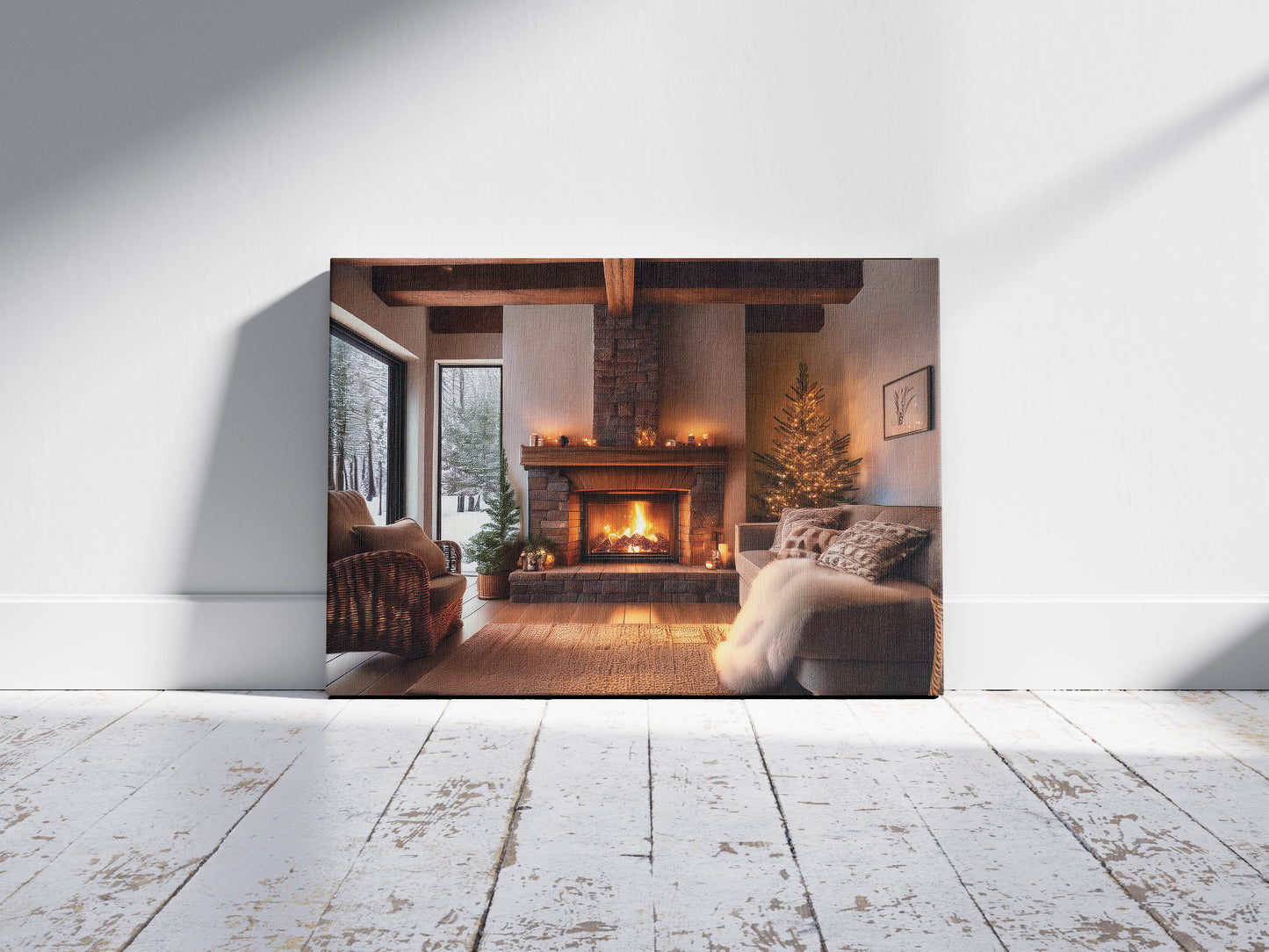 Glowing Embers- Enchanted Fireside Glow