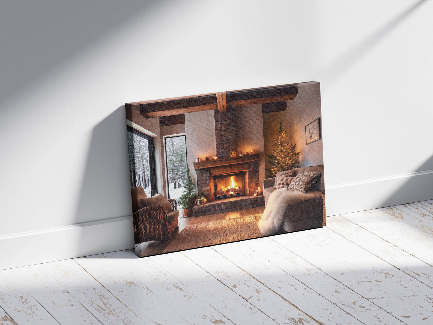 Glowing Embers- Enchanted Fireside Glow