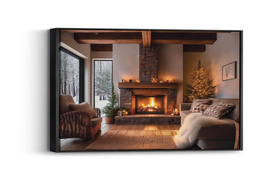 Glowing Embers- Enchanted Fireside Glow