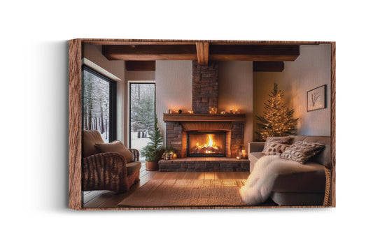 Glowing Embers- Enchanted Fireside Glow
