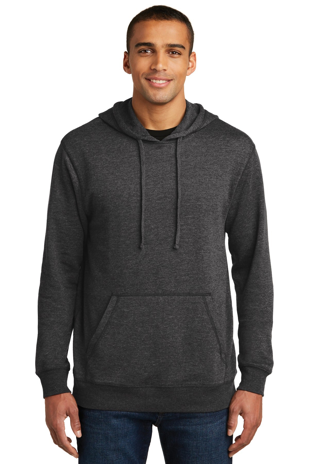 District Lightweight Fleece Hoodie. DM391