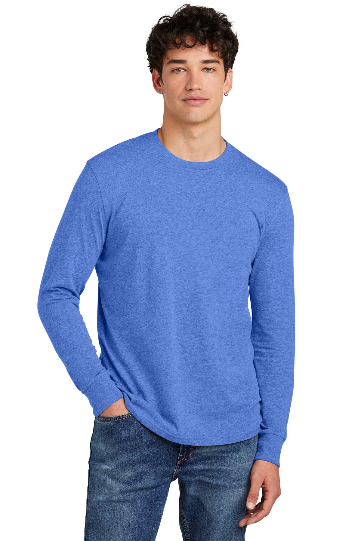 District Perfect Blend CVC Long Sleeve Tee DT109