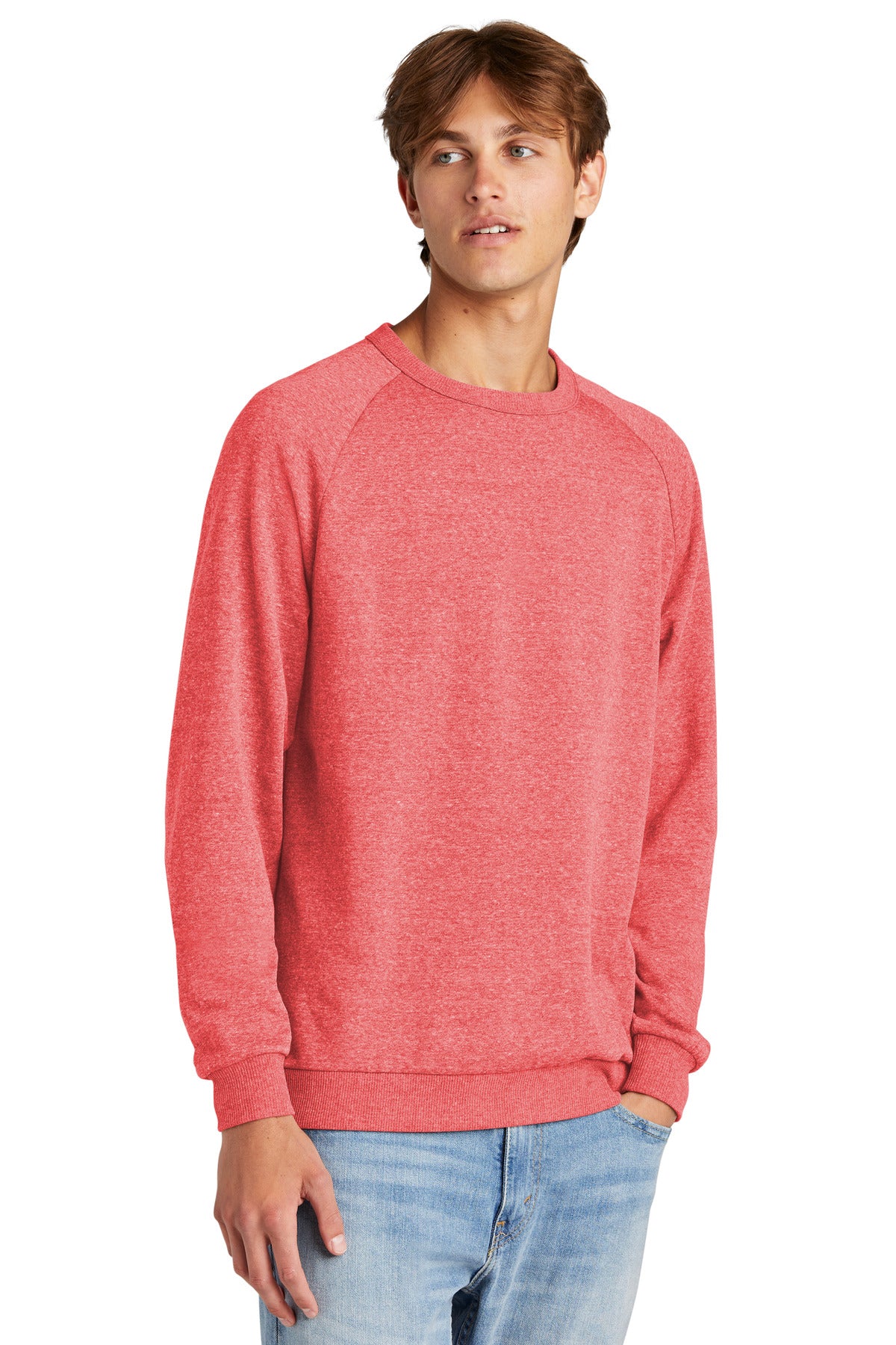 District Perfect Tri Fleece Crewneck Sweatshirt DT1304