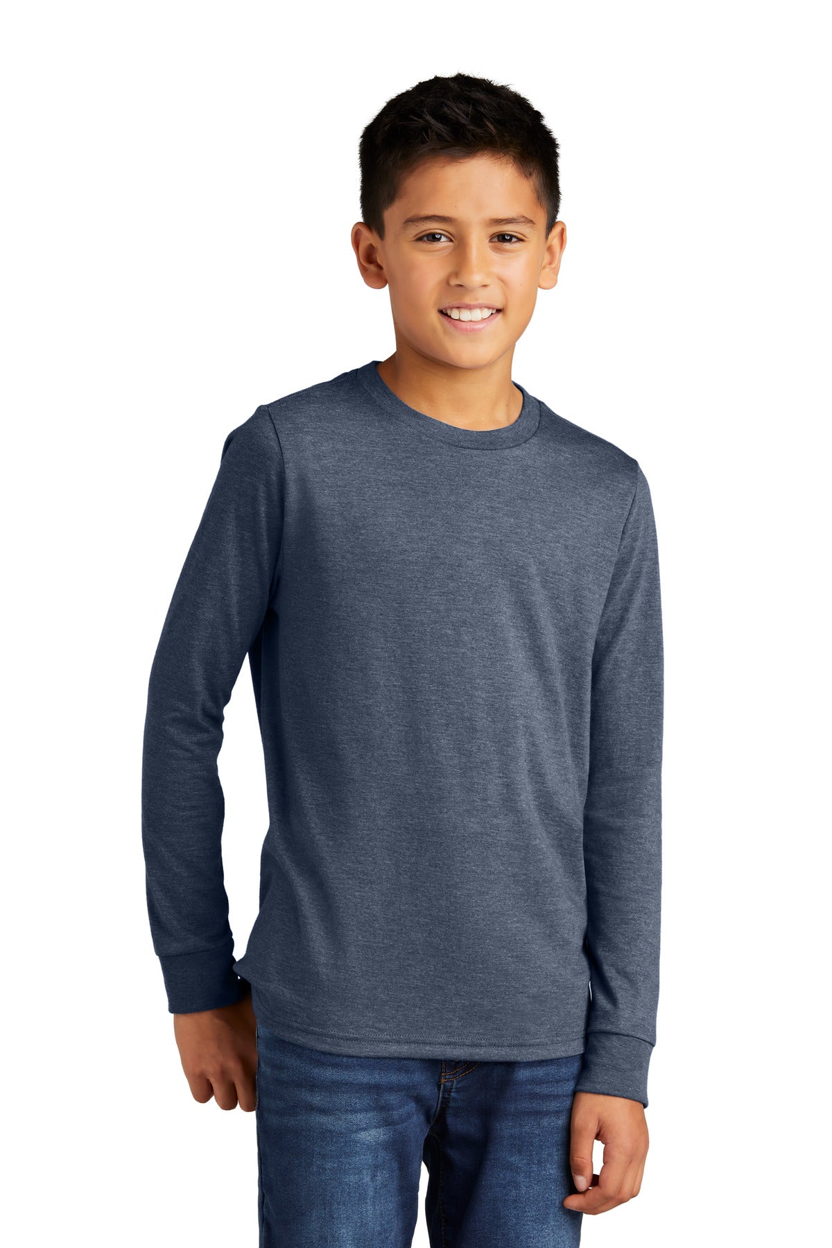 District Youth Perfect Tri Long Sleeve Tee DT132Y