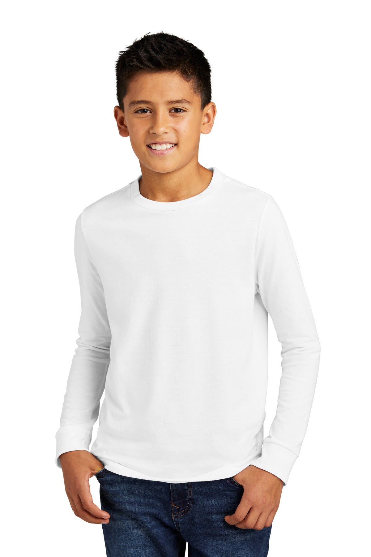 District Youth Perfect Tri Long Sleeve Tee DT132Y