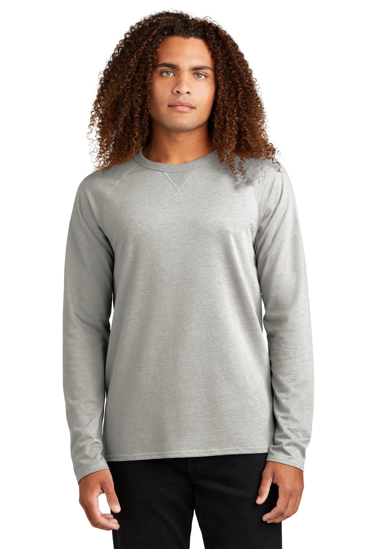 District Featherweight French Terry Long Sleeve Crewneck DT572