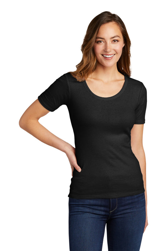 District Women's V.I.T. Rib Scoop Neck Tee DT6020