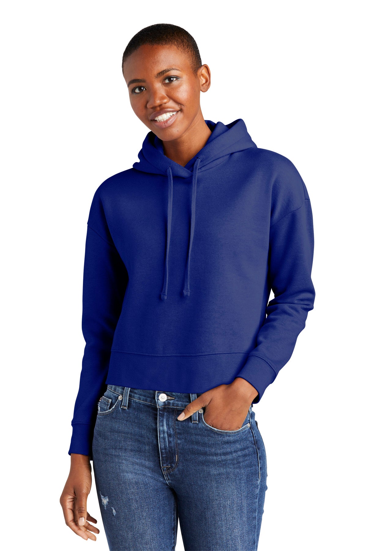 District Women's V.I.T. Fleece Hoodie DT6101