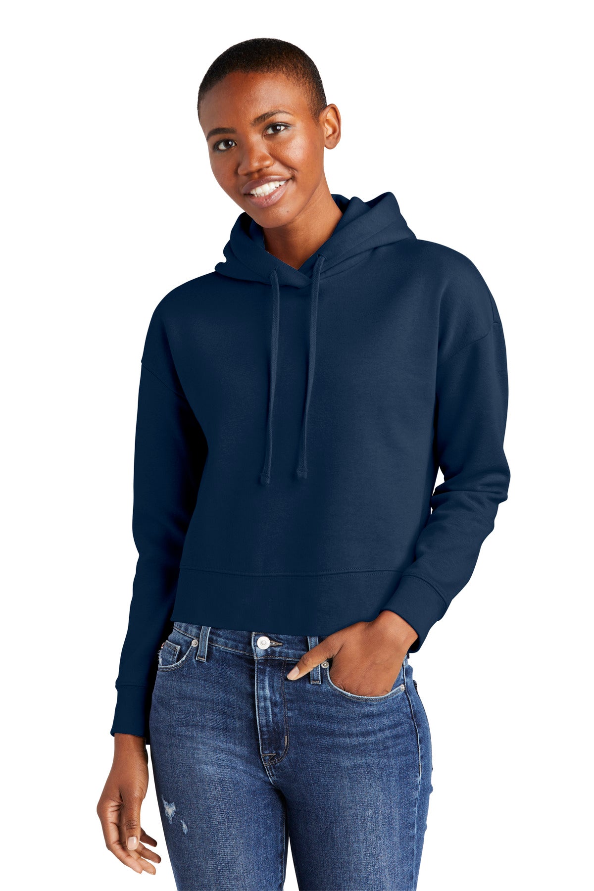 District Women's V.I.T. Fleece Hoodie DT6101