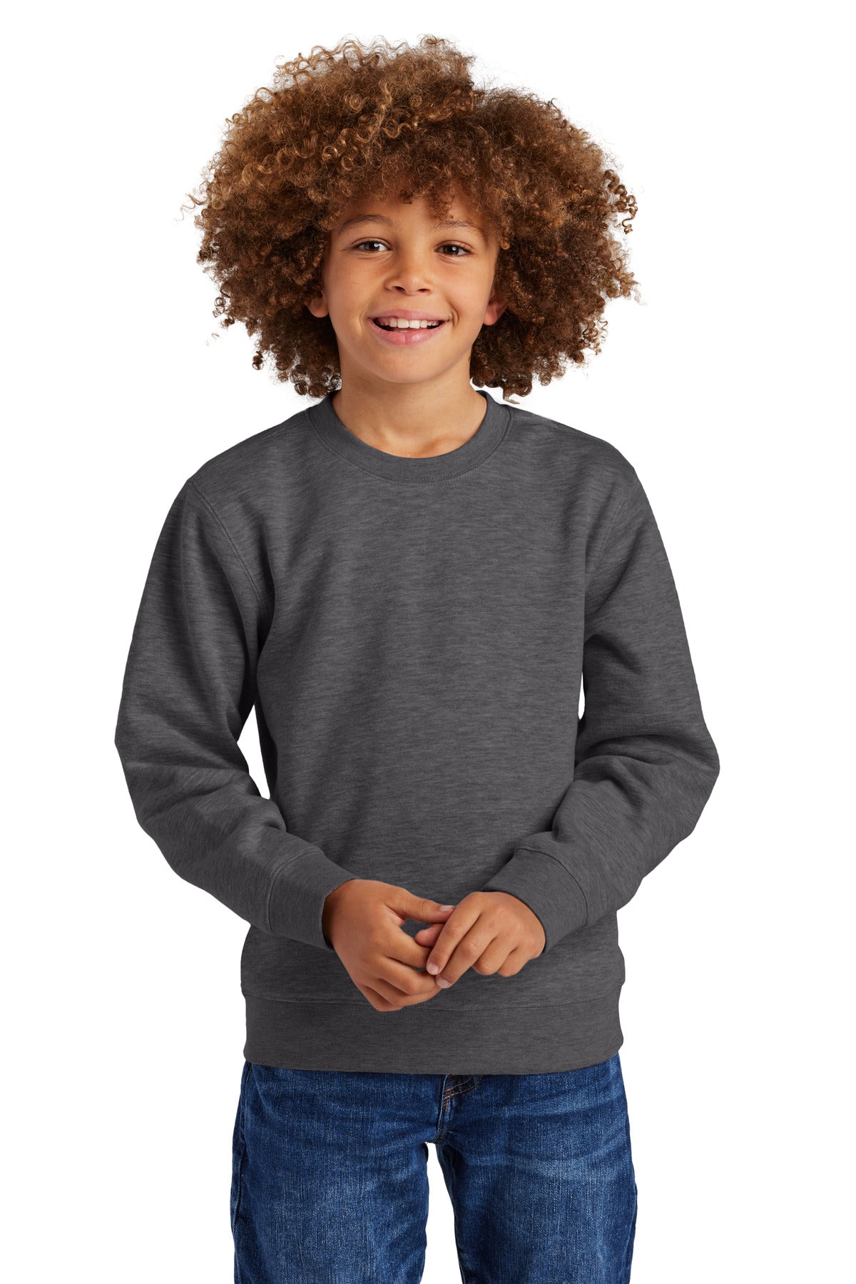 District Youth V.I.T. Fleece Crew DT6104Y