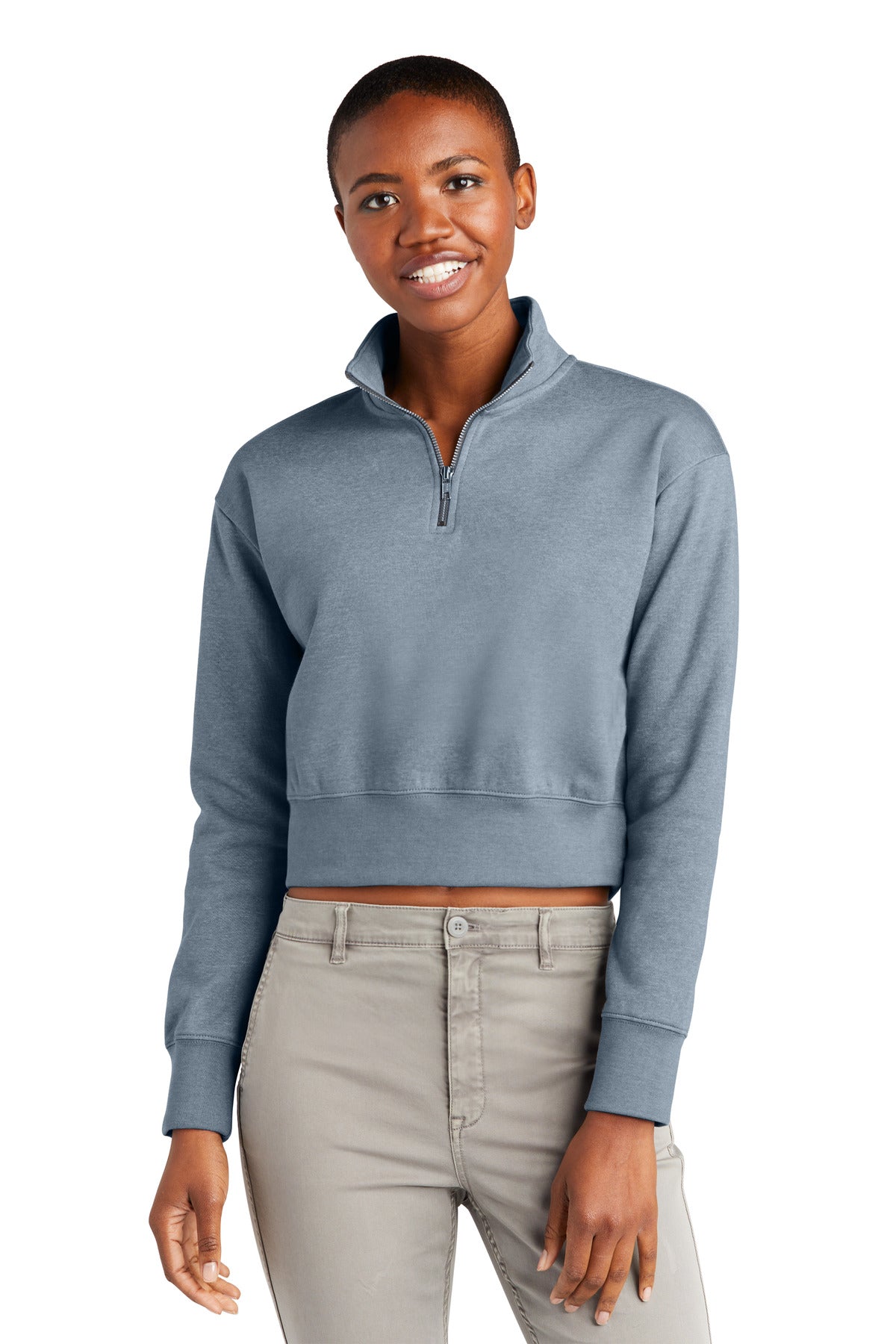 District Women's V.I.T. Fleece 1/2-Zip DT6111