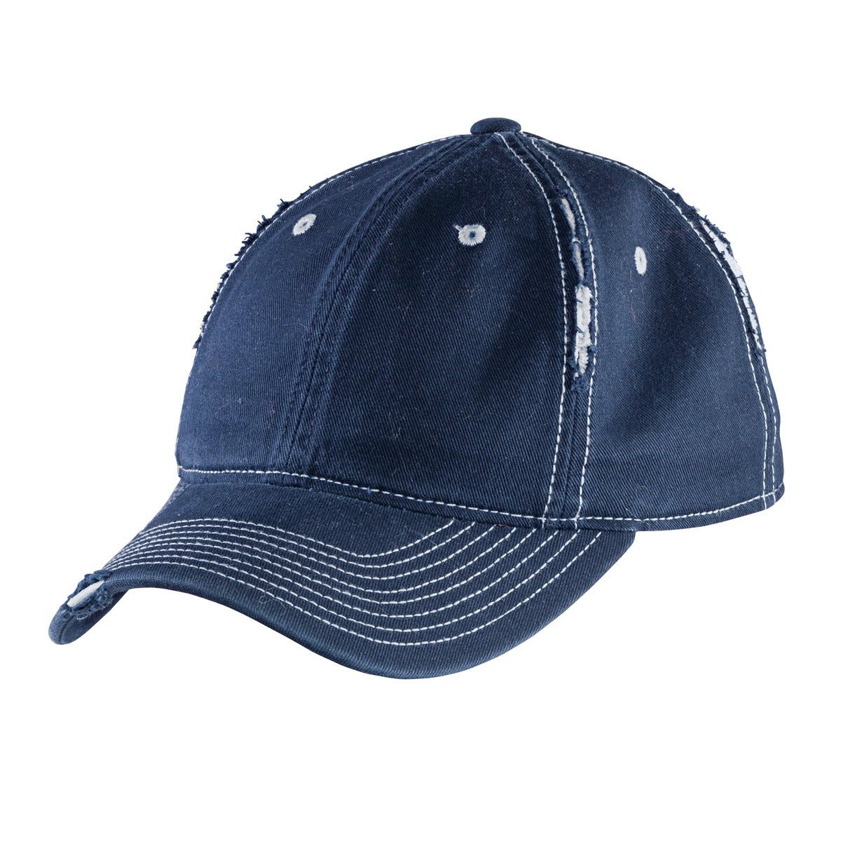 District Rip and Distressed Cap DT612