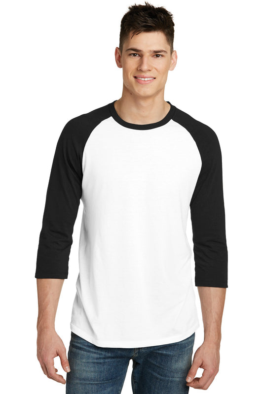 District Very Important Tee 3/4-Sleeve Raglan. DT6210