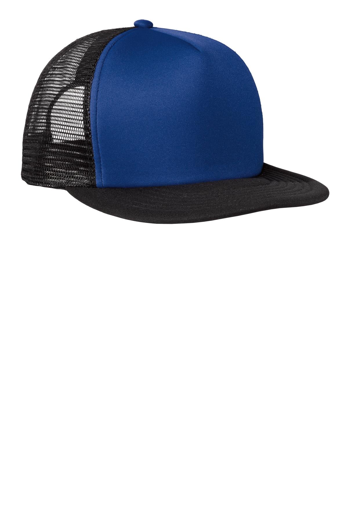 District Flat Bill Snapback Trucker Cap. DT624