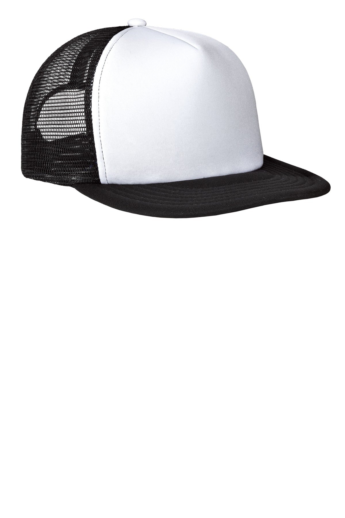 District Flat Bill Snapback Trucker Cap. DT624