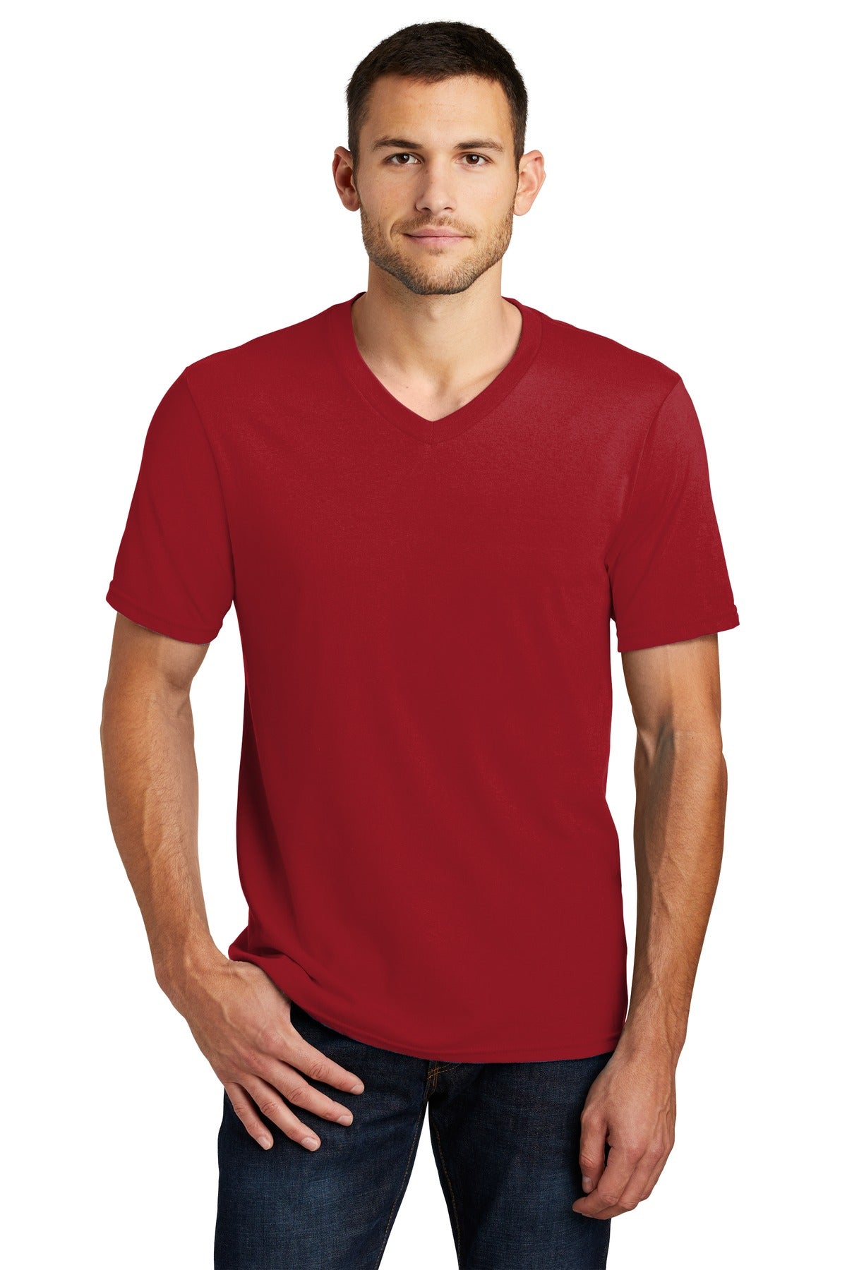 District Very Important Tee V-Neck. DT6500