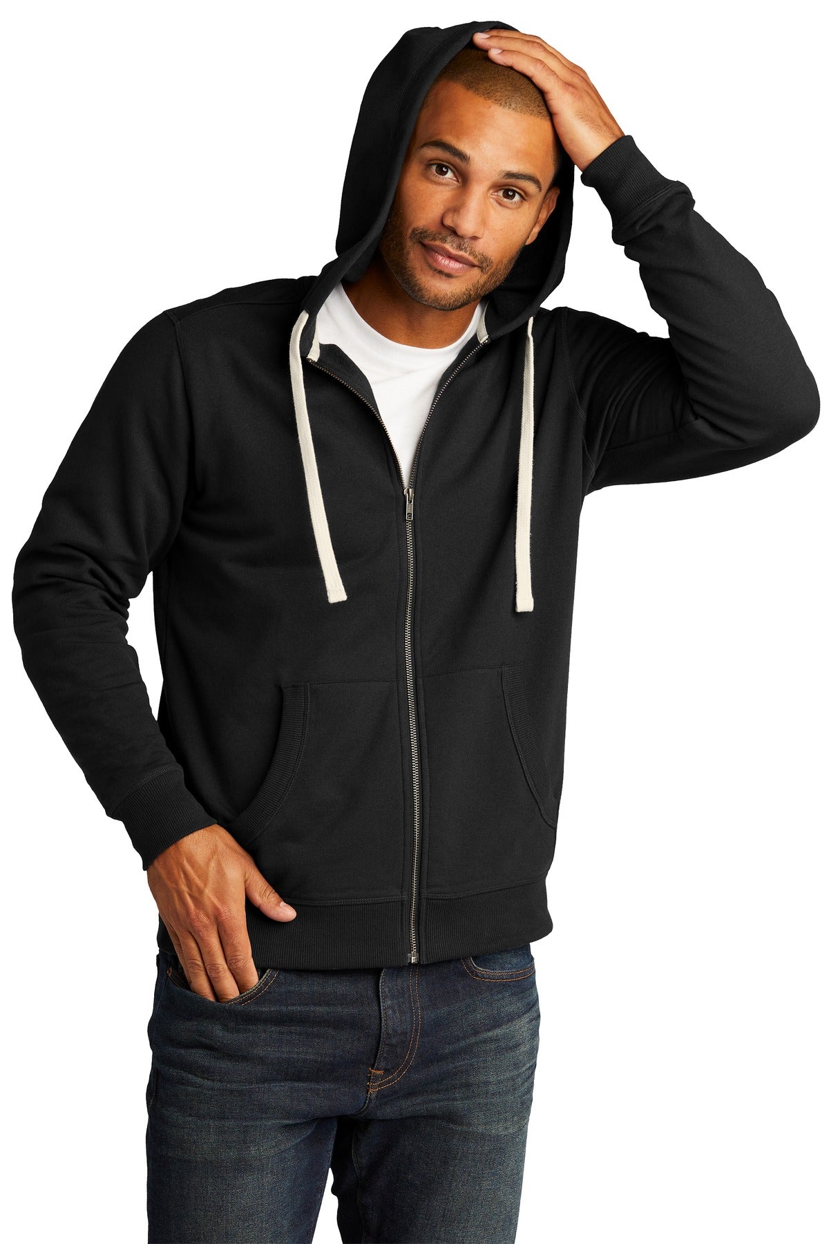 District Re-Fleece Full-Zip Hoodie DT8102