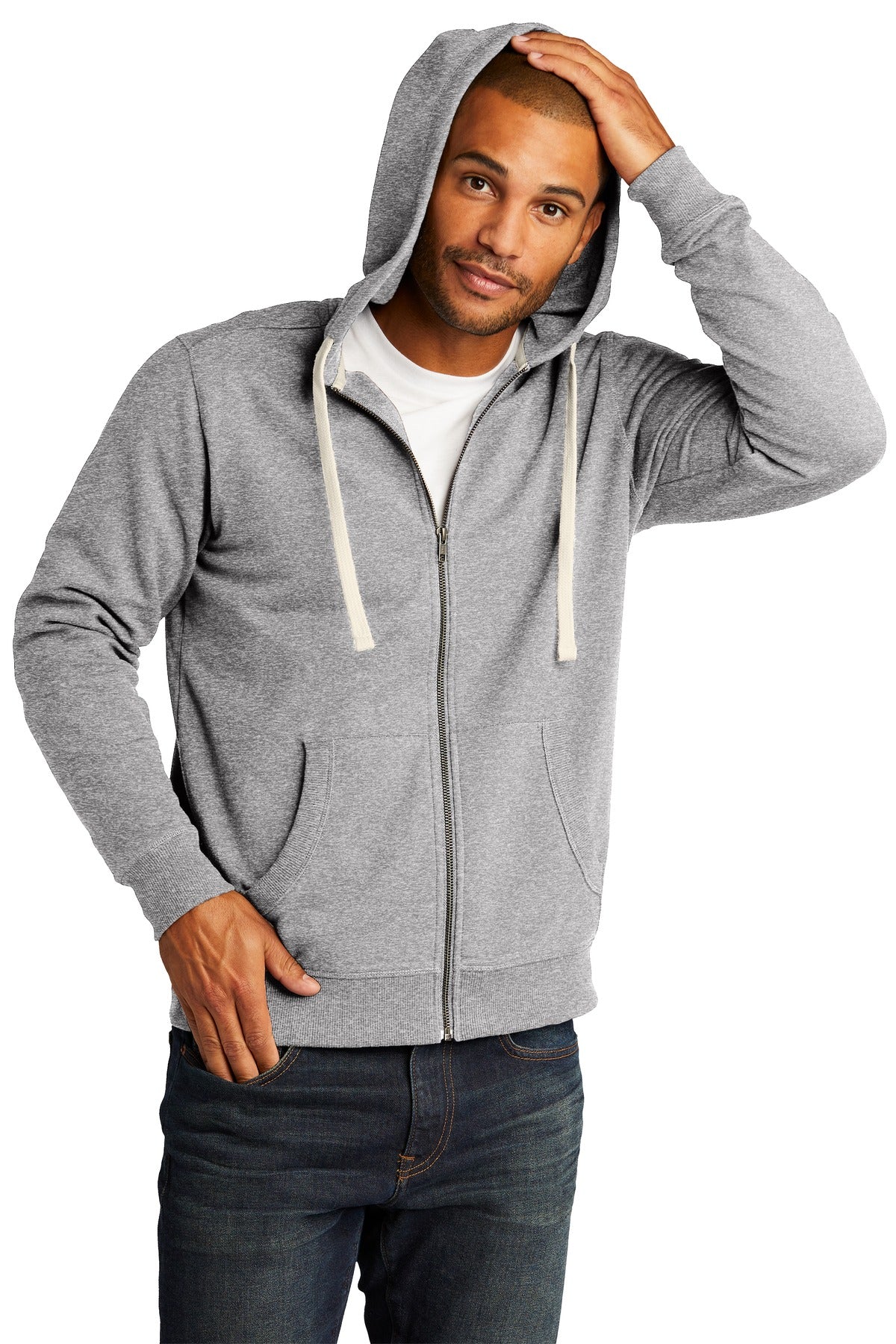 District Re-Fleece Full-Zip Hoodie DT8102