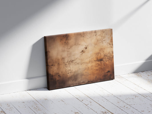 Reverie- Rustic Texture Canvas - Distressed Vintage Abstract Textures | Earthy and Muted Tones