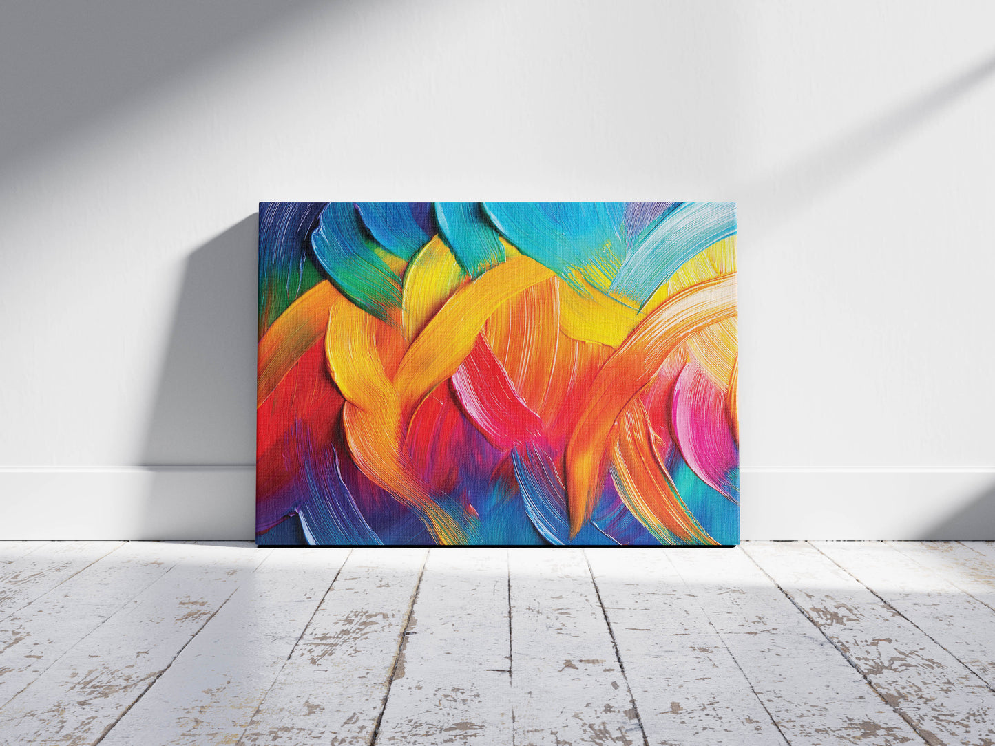 Bold Vibrant Swirl