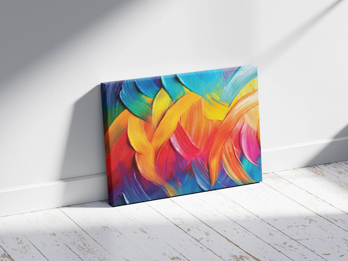 Bold Vibrant Swirl