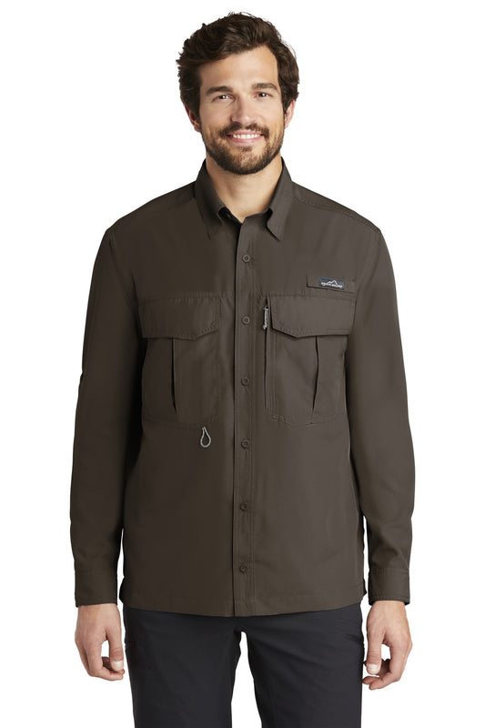 Eddie Bauer - Long Sleeve Performance Fishing Shirt. EB600