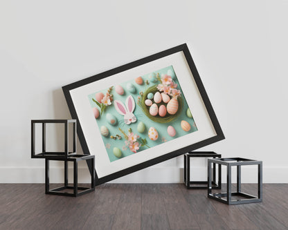 Springtime Whimsy- Blossom Bunny Delight