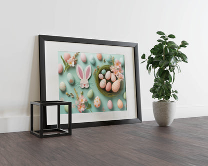 Springtime Whimsy- Blossom Bunny Delight