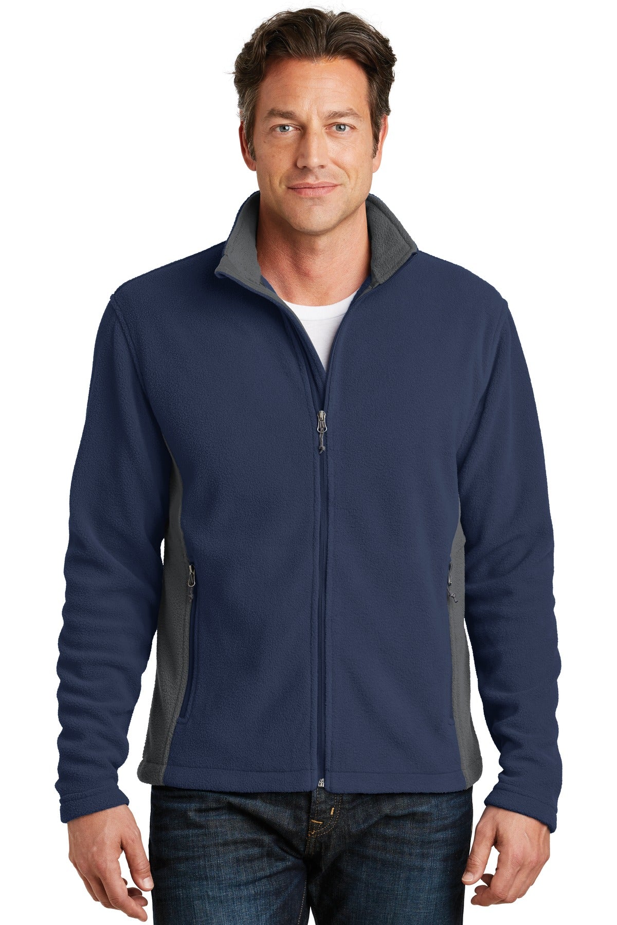 Port Authority Colorblock Value Fleece Jacket. F216