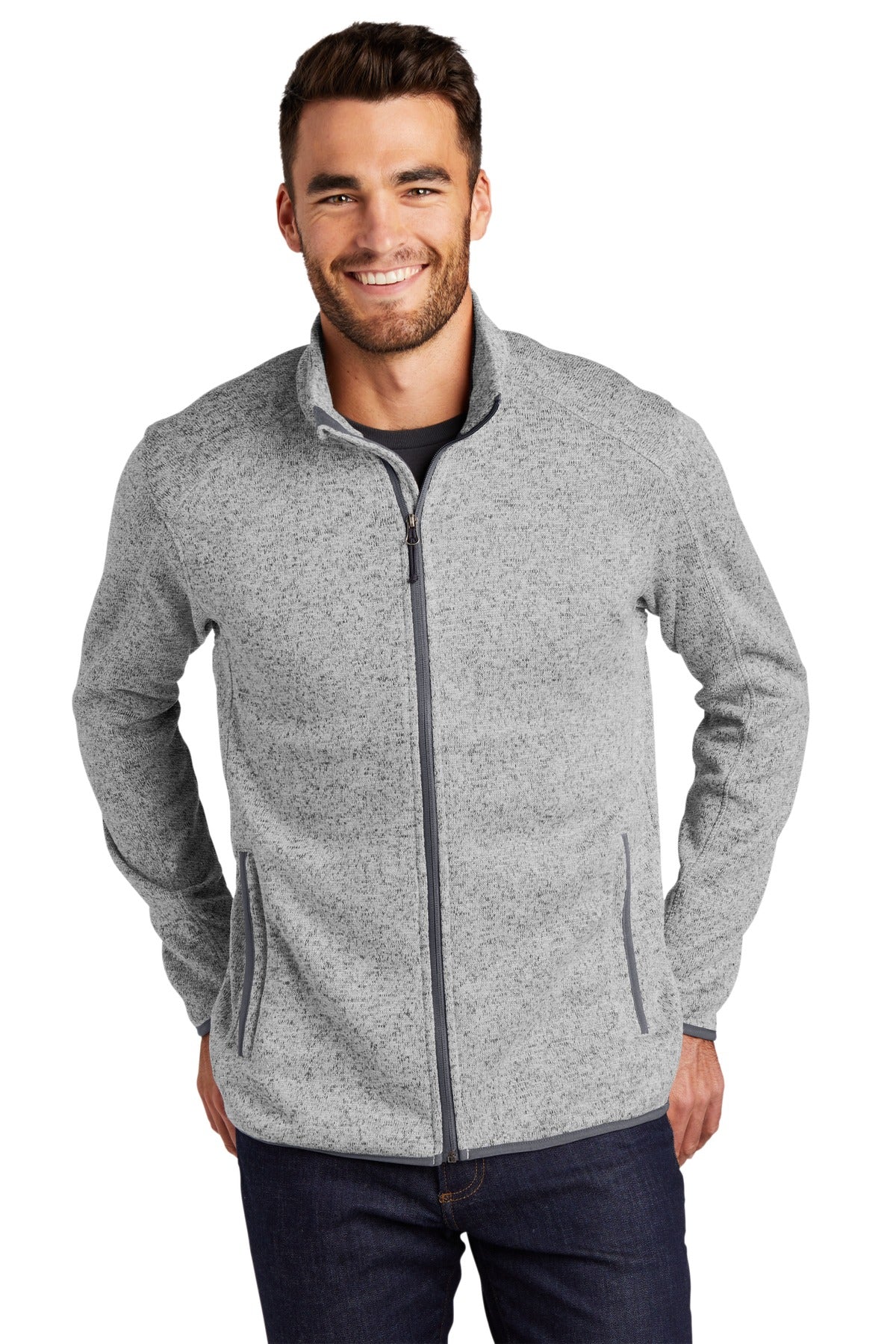 Port Authority Sweater Fleece Jacket. F232