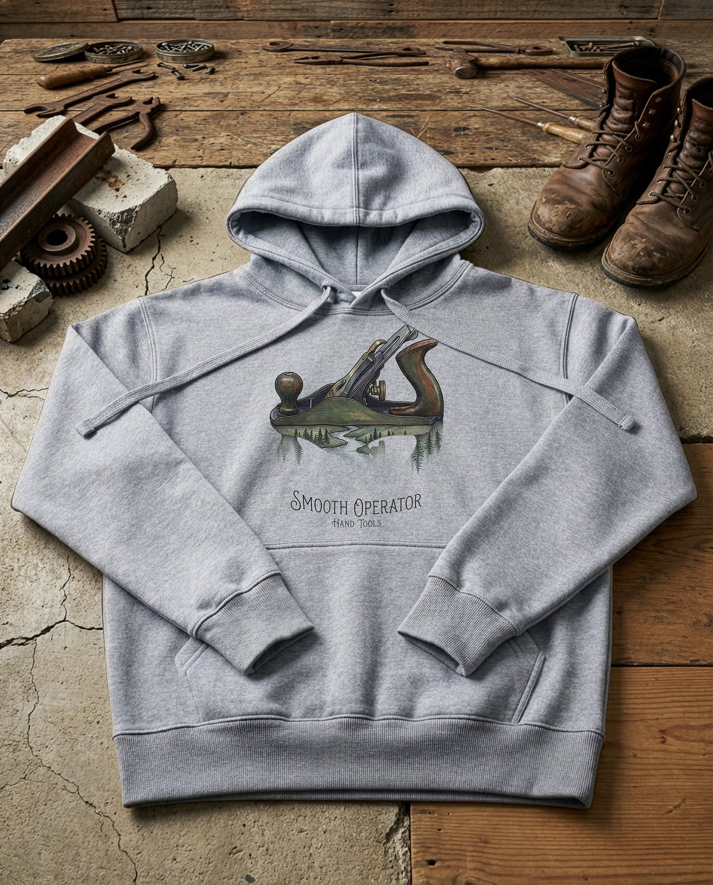 Iron Plane | Structured Hoodie