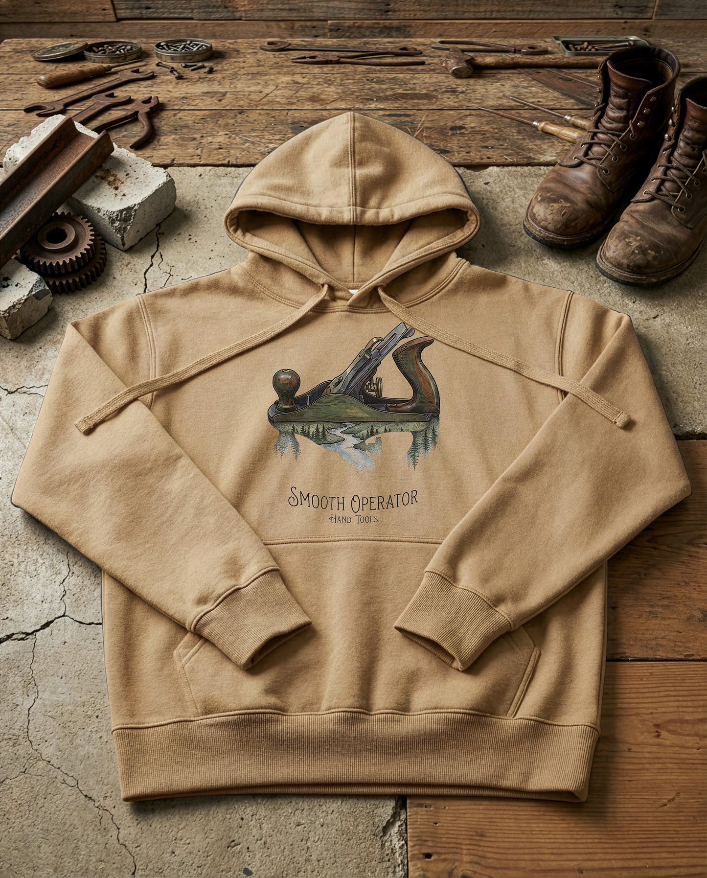 Iron Plane | Structured Hoodie