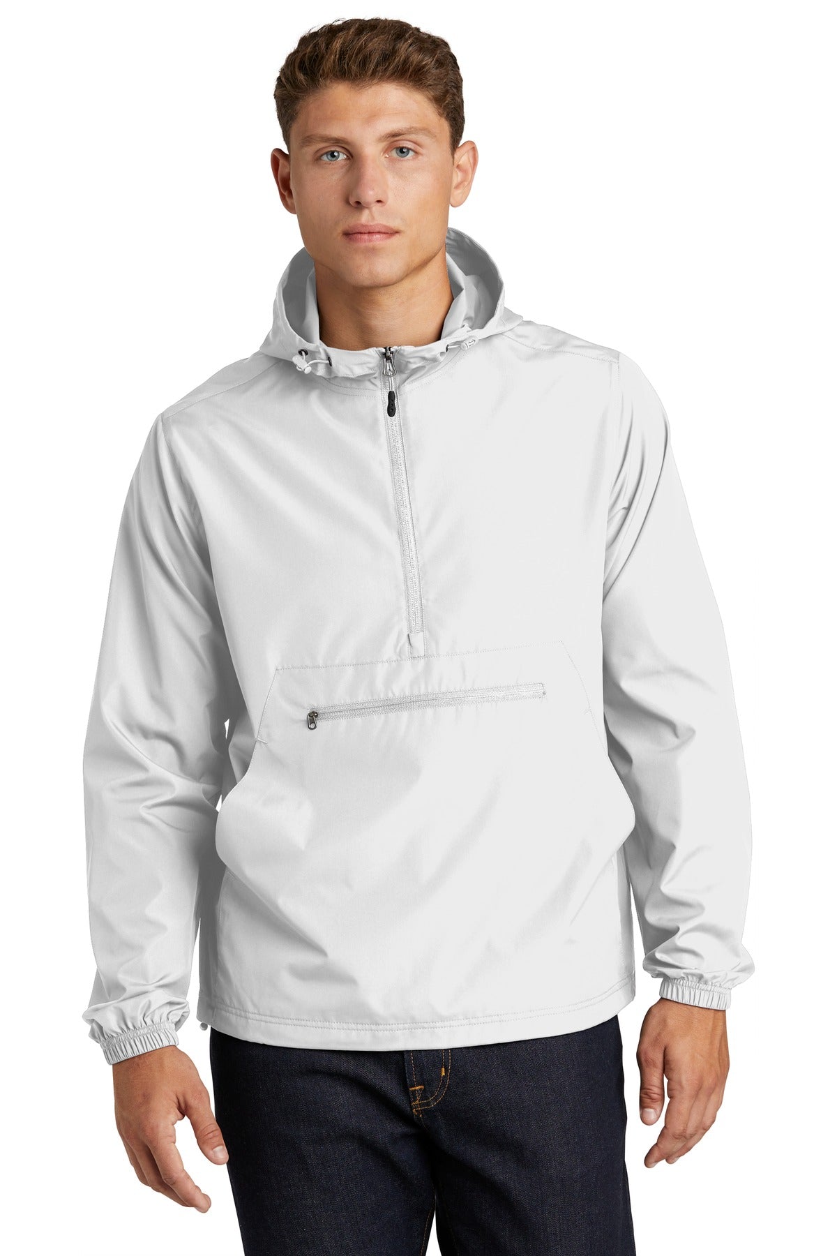 Sport-Tek Packable Anorak. JST66