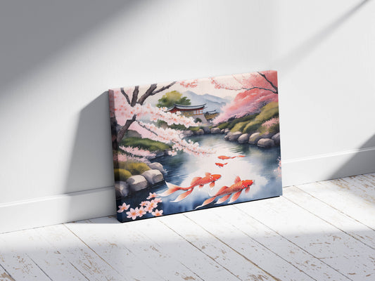 Koi Dreams: Sakura Serenity