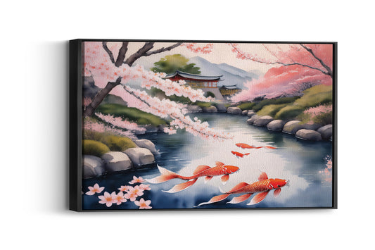 Koi Dreams: Sakura Serenity