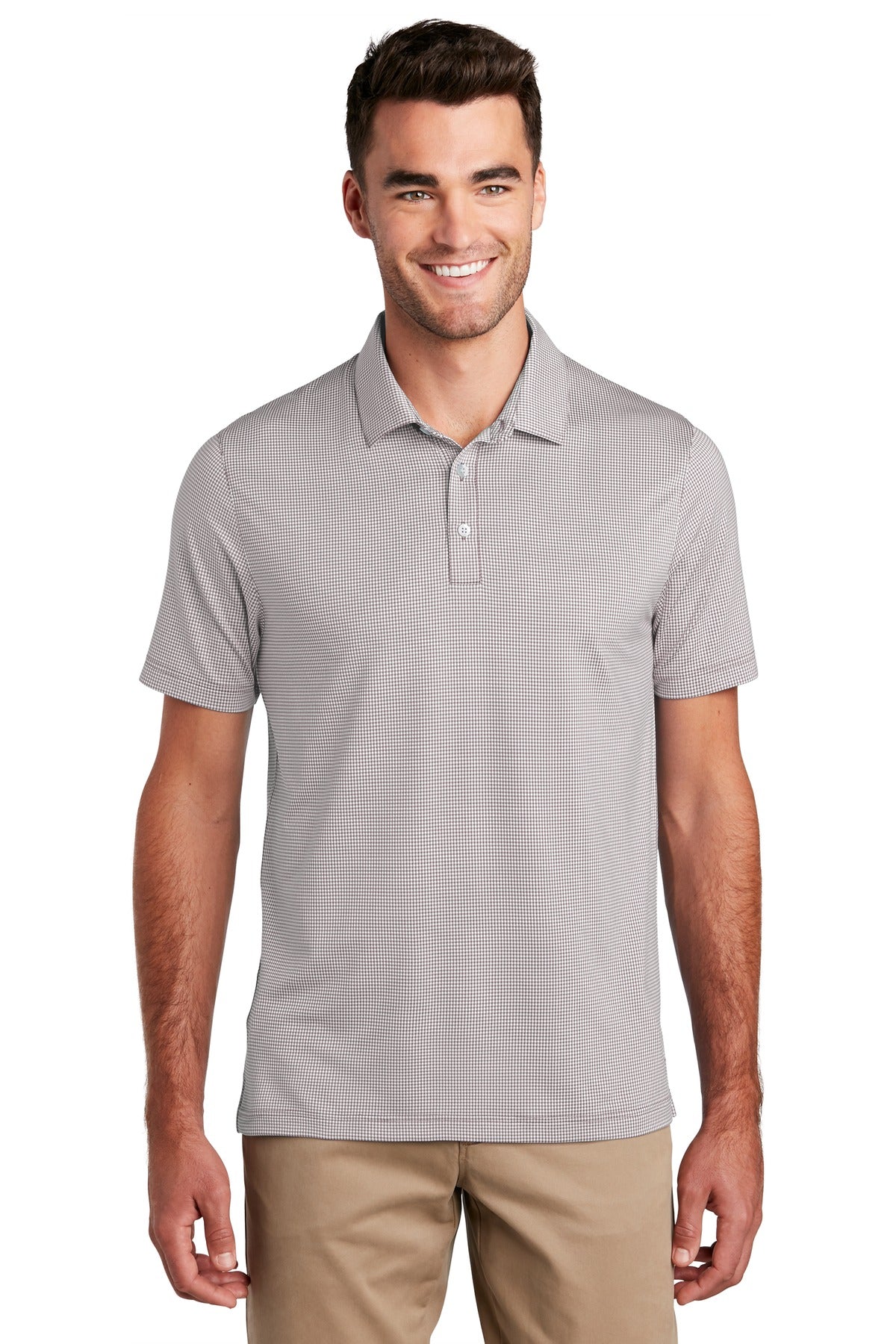 Port Authority Gingham Polo K646