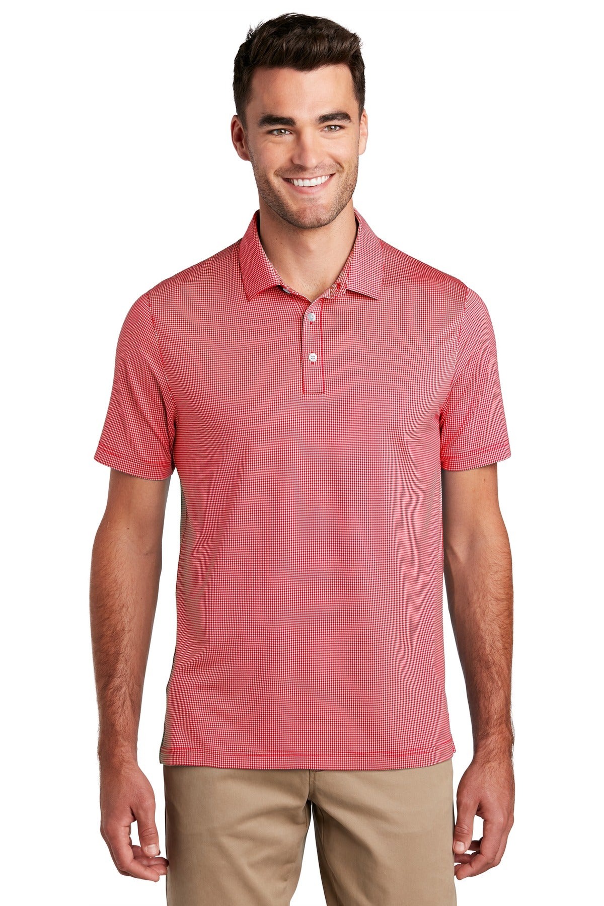 Port Authority Gingham Polo K646