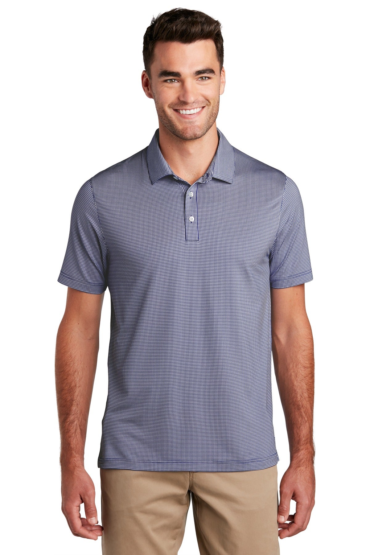 Port Authority Gingham Polo K646