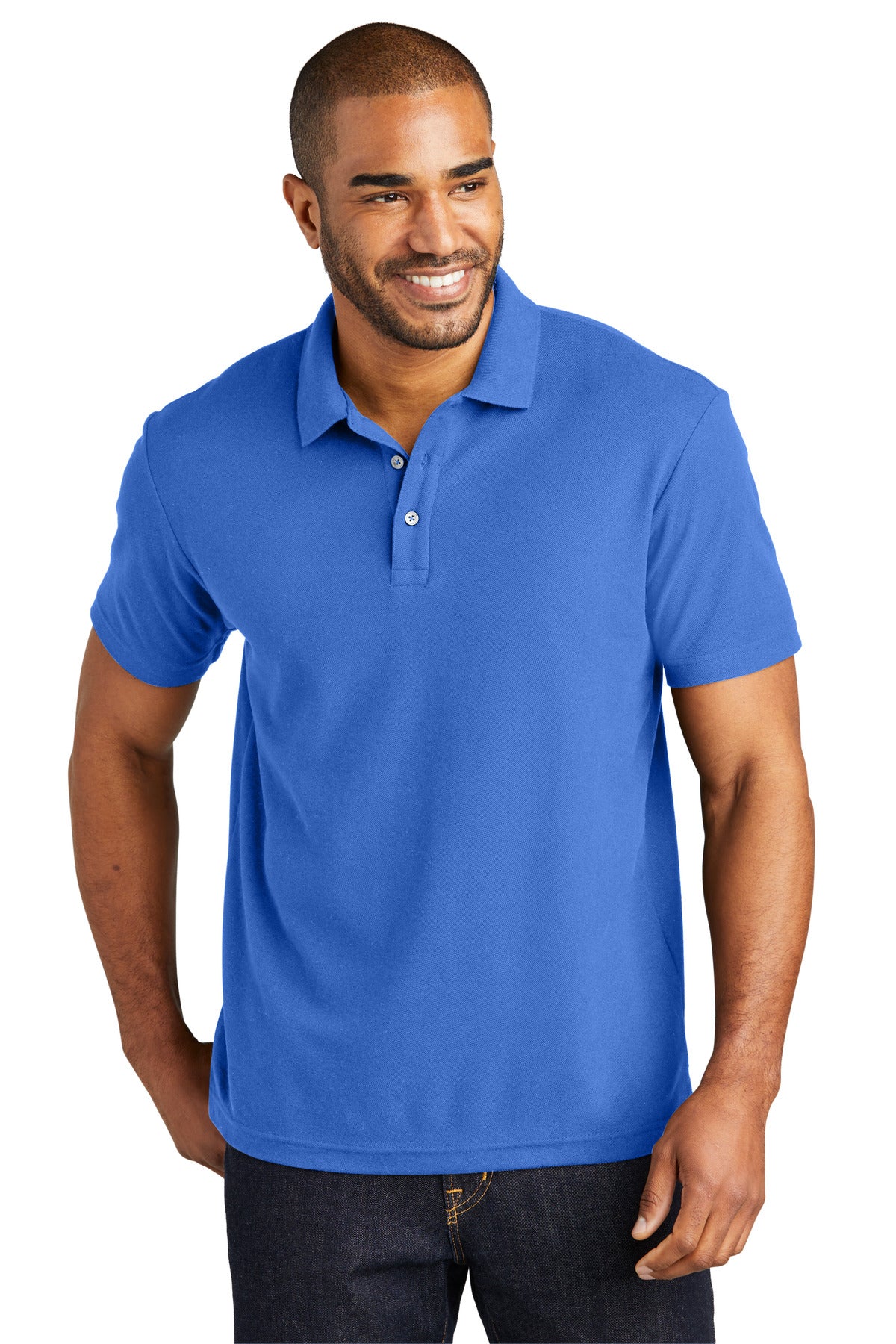 Port Authority C-FREE Cotton Blend Pique Polo K867