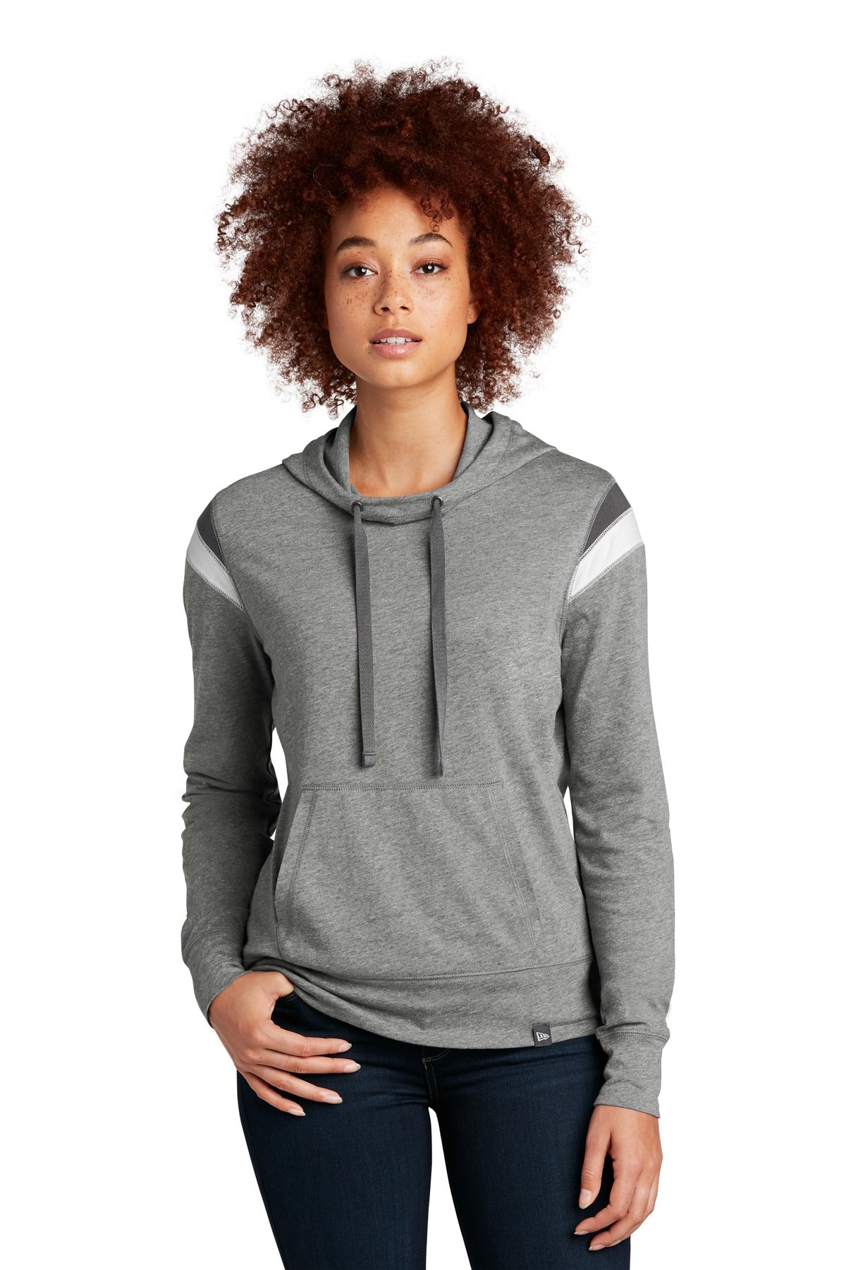 New Era Ladies Heritage Blend Varsity Hoodie LNEA108