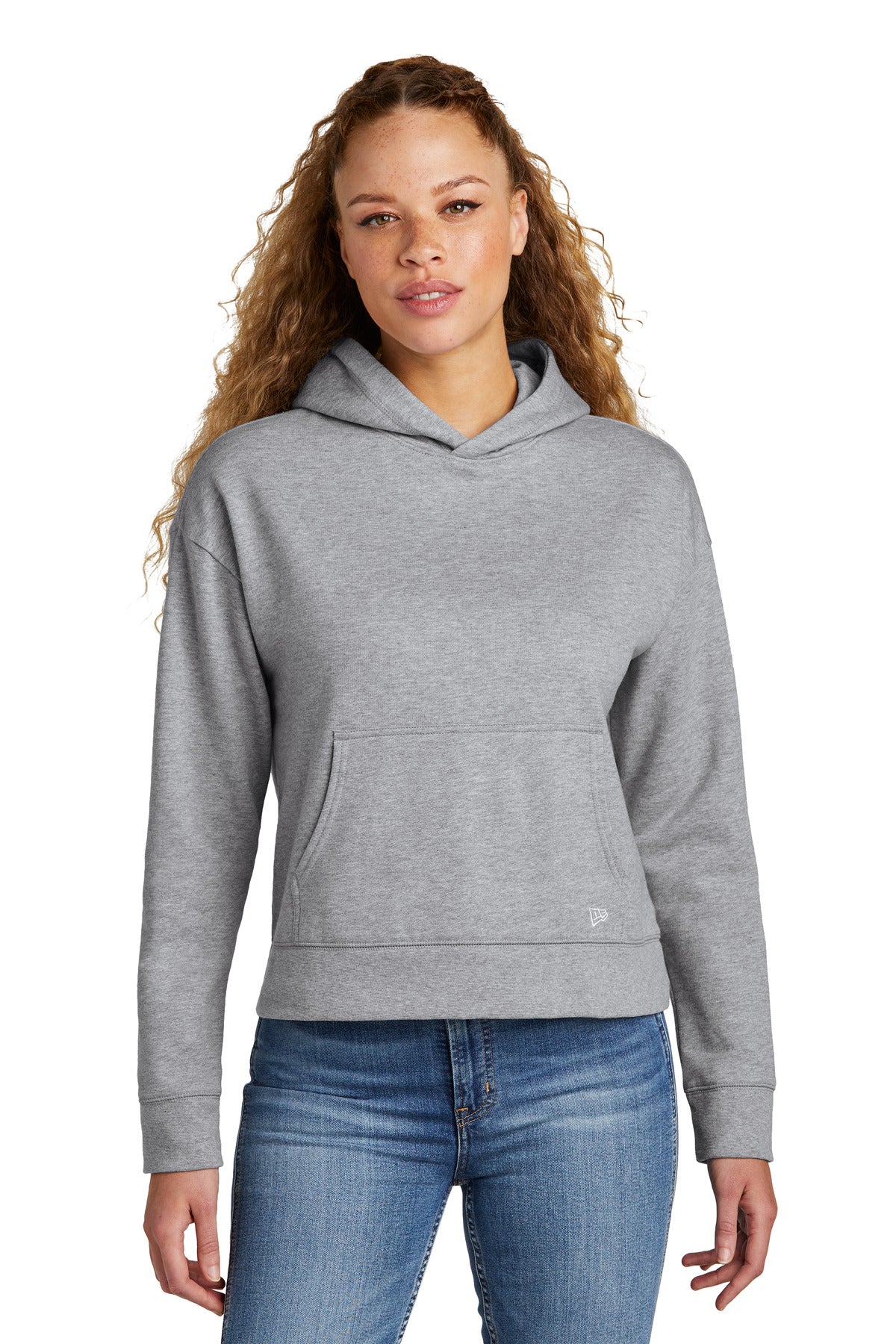 New Era Ladies Comeback Fleece Pullover Hoodie LNEA550