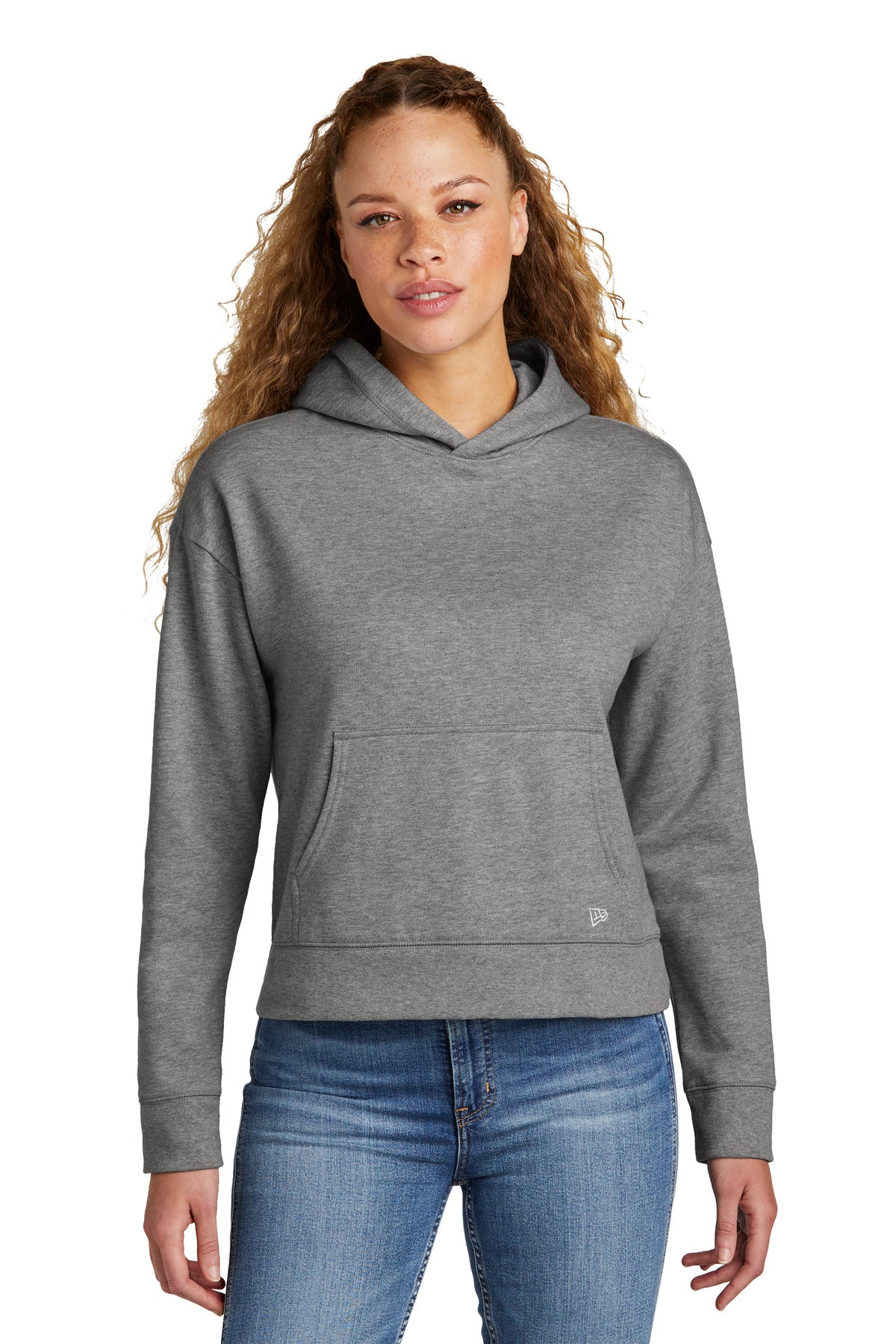 New Era Ladies Comeback Fleece Pullover Hoodie LNEA550