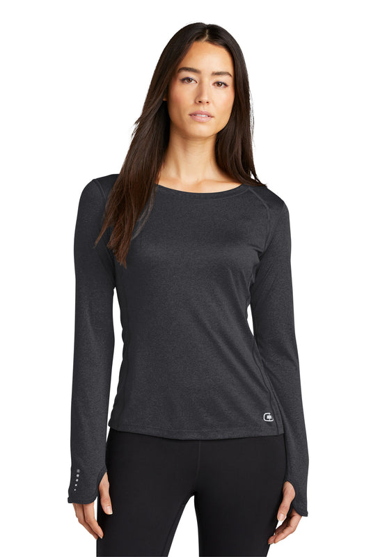 OGIO Ladies Long Sleeve Pulse Crew. LOE321